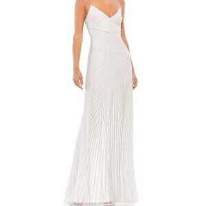 Mac Duggal- Sequin Spaghetti Strap Gown- BNWT- stunning!